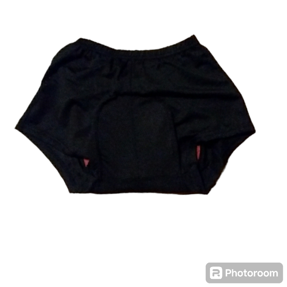 ⭐3/$15 NWT ONE EYED SHARK Mens / Unisex Padded Cycle Shorts -Sz S